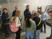👮‍♂️👦👧 Visite du conseil des jeunes de Jodoigne à la Zone de Police Brabant Wallon Est