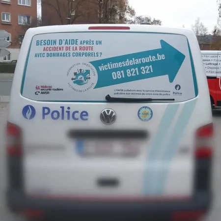 victime de la route