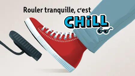 Affiche campagne rouler tranquille awsr