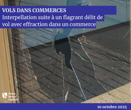 Illustration communiqué judiciaire vols commerces
