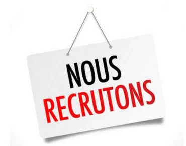 nous recrutons