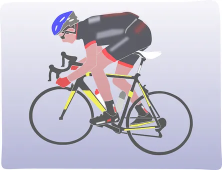 Fiets wedstrijd