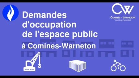 Demande d'occupation de l'espace public