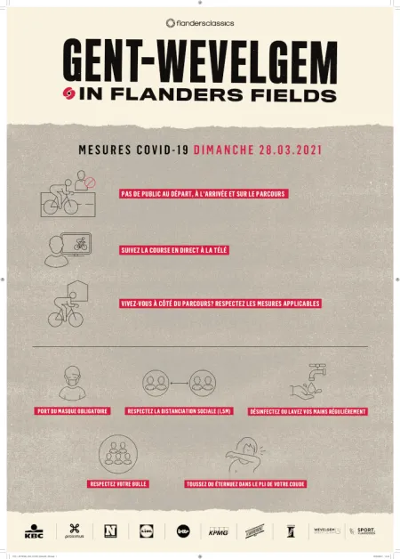 Affiche mesures covid