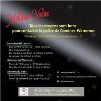 verso carte de voeux zp 5318