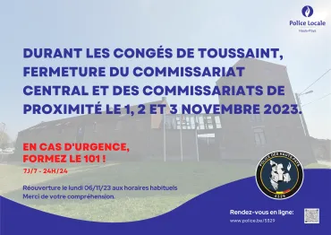 Fermeture commissariats