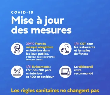 Mesures COVID 26/10/2021