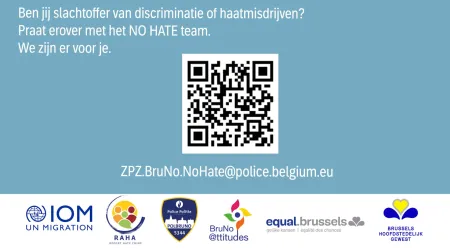 Screenshot video no hate NL QR code