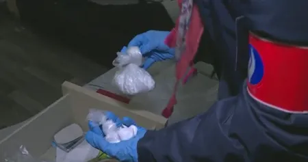 De la cocaïne a notamment été saisie