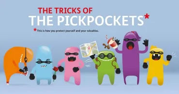 The tricks of the pickpockets