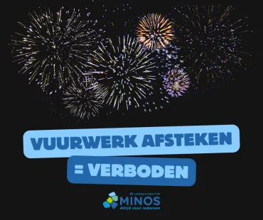 vuurwerk = verboden