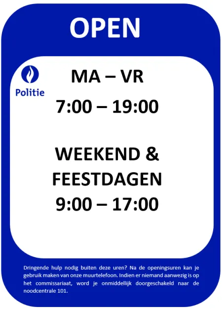 Nieuwe openingsuren PZ Schoten