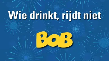 Wie drinkt, rijdt niet. 
