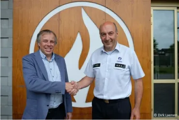 Dirk Lemmens (links) en Jack Vissers (rechts)