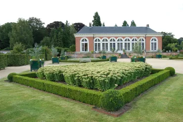 kasteel in park vordenstein