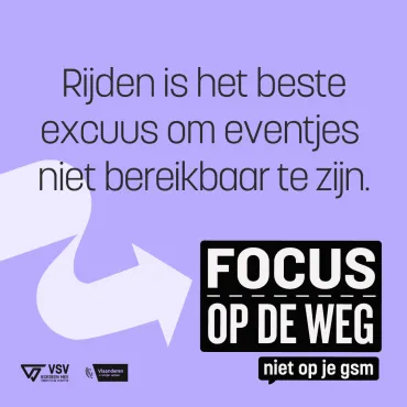 rijden is het beste excuus om eventjes niet bereikbaar te zijn