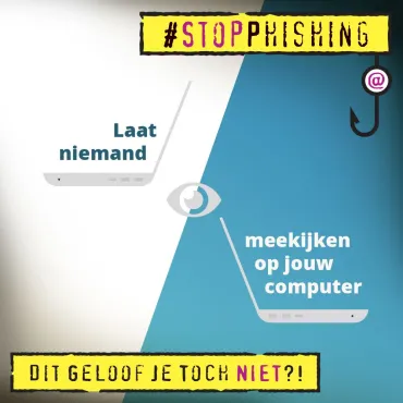 Laat niemand meekijken op jouw computer
