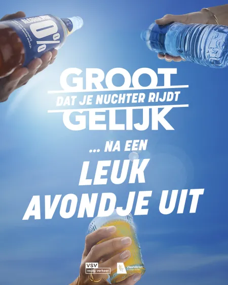Groot gelijk dat je nuchter rijdt