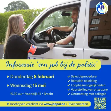 Infosessies een job bij de politie