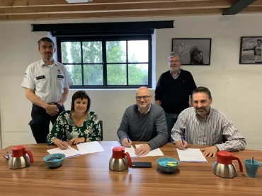 Ondertekening BIN-protocol Zonnebos