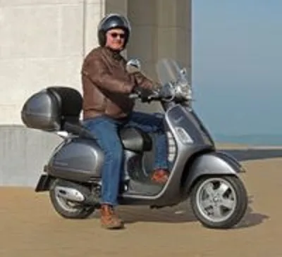 Goed op de Vespa