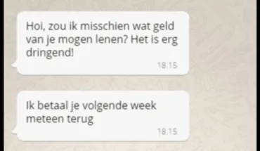 foto van whats app bericht