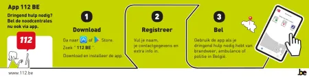 Gebruik 112 app