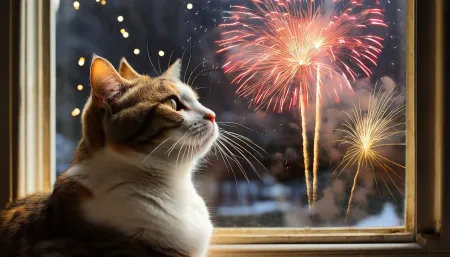 Vuurwerk - dier