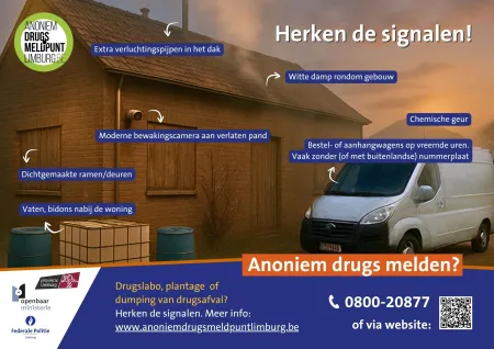 Affiche drugsmeldpunt