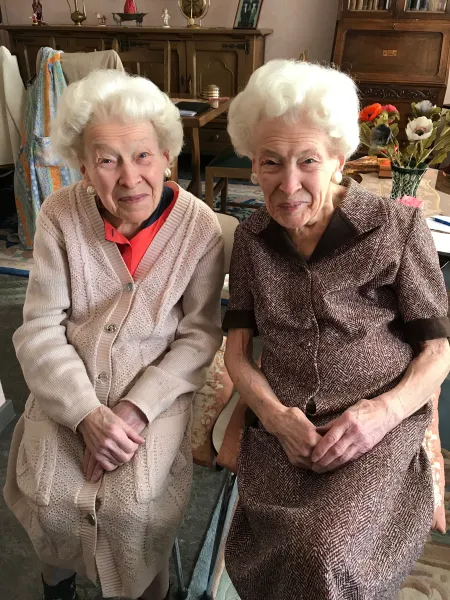Jeanne en Marcelle Schollaert