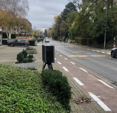 Snelheidscontrole Celestijnenlaan in Heverlee