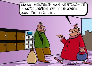 Maak melding van verdachte handelingen