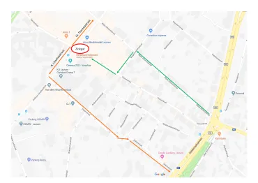 Omleiding Tiensestraat