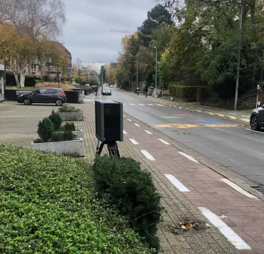 Snelheidscontrole Celestijnenlaan in Heverlee