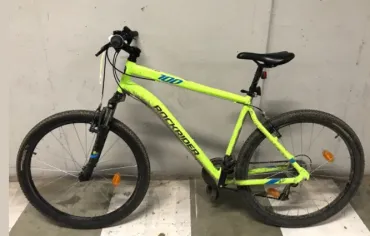 Gele fiets