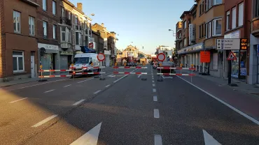 Afgesloten kant Tienen