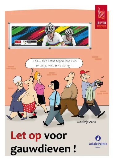 cartoon gauwdiefstallen