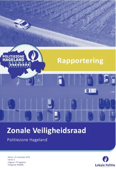 Rapportering ZVR eerste semester 2023 - voorblad