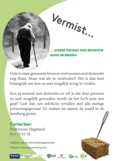 Vermist affiche