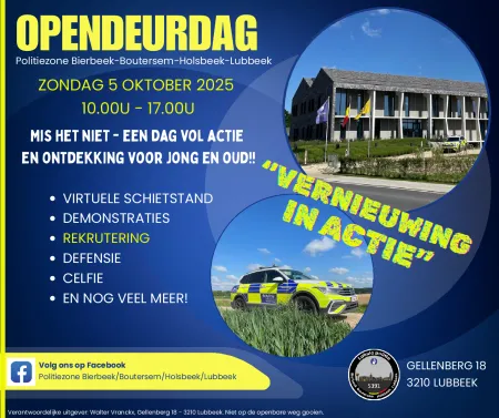 Opendeurdag 5/10/2025