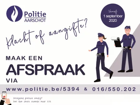 Onthaal op afspraak