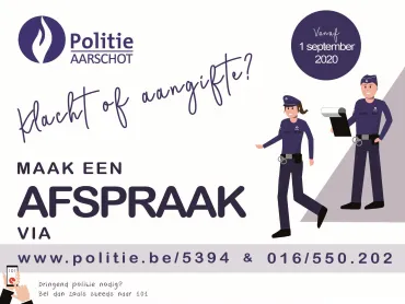 Onthaal op afspraak