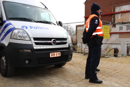 combi en politieman
