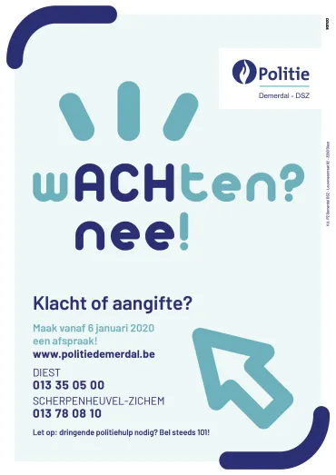 affiche werken op afspraak