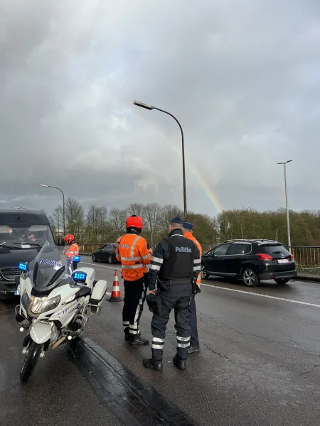 actie brug Leuvensesteenweg