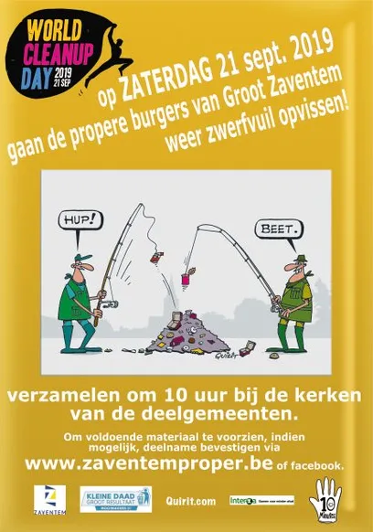 World Clean Up Day Zaventem 21 September 2019