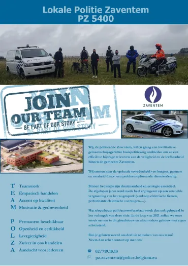 Politiezone Zaventem werft aan