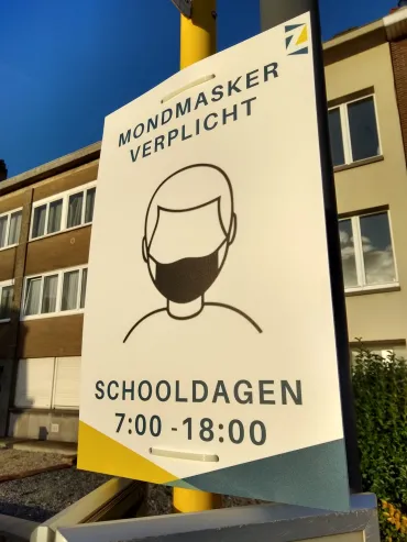 mondmasker verplicht