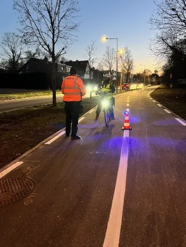 Fiets en stepcontrole 1