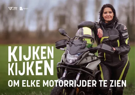 motorrijder vrouw